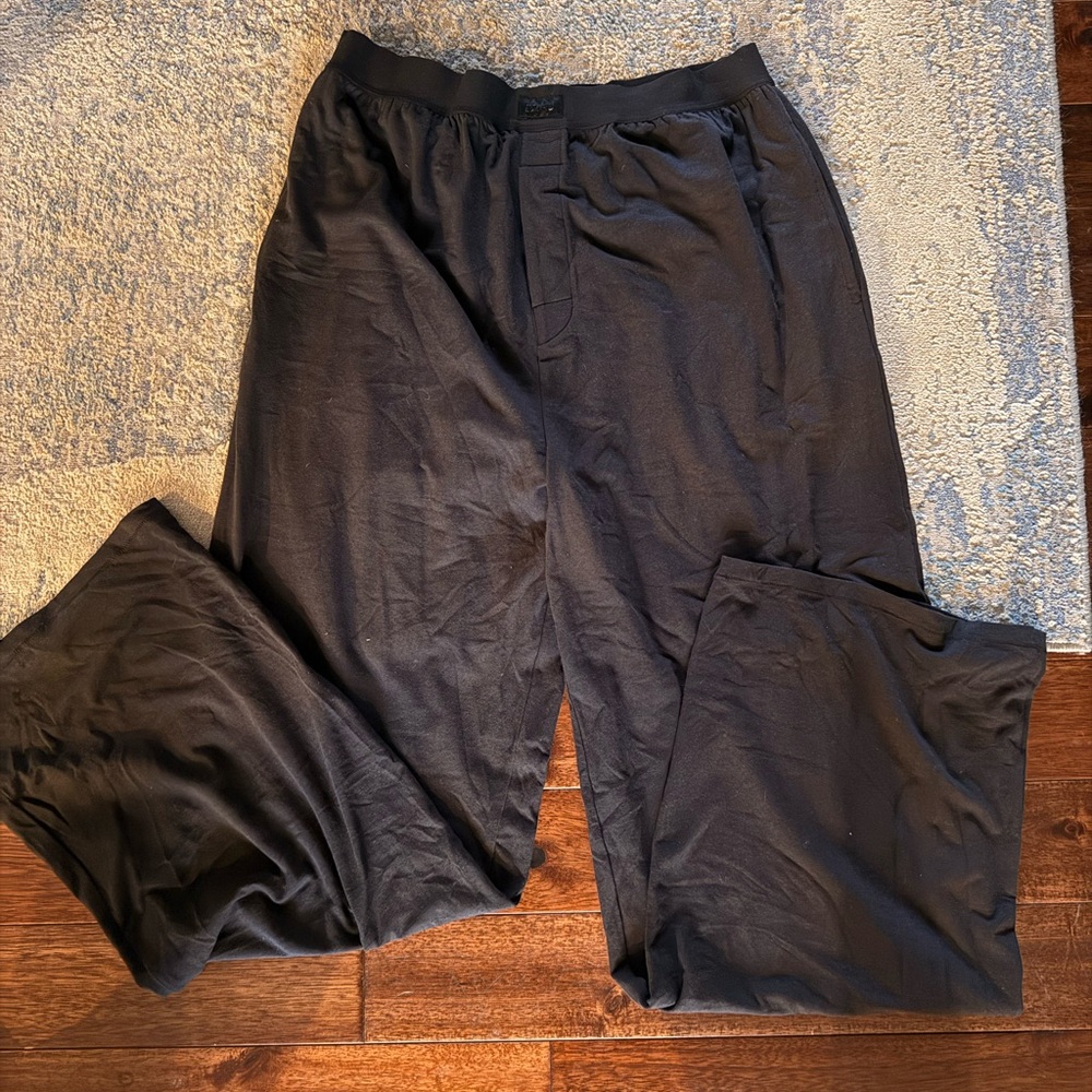 SKIMS Black Pajama Pants Intimates & Sleepwear